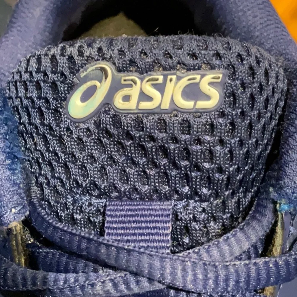 ASICS: Boy’s Gel Grade 8 Blue Expanse/White Tennis SHOES Size 5